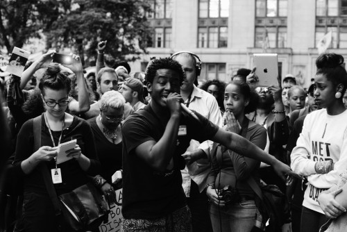  Black lives matter! Yesterday in Chicago. Photo by lawrence agyei. 