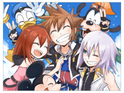 whatever-lies-beyond-thismorning:  KH2 Manga