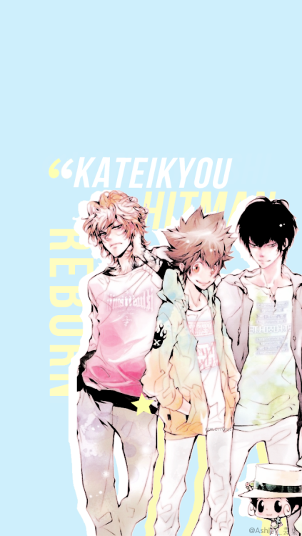     Katekyo  Hitman Reborn ☆Wallpapers x 8(640*1136px)Please indicate the source if authorized  @a