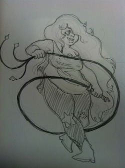 howtohavegaysubtext:  Rebecca Sugar, please hire me to draw your dang cartoon. 