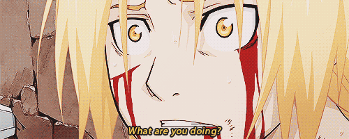  gif request - for anonymous : : your most emotional fma:b scene↳ Alphonse’s