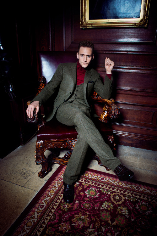 Tom Hiddlestonby Don Dylan for GQ