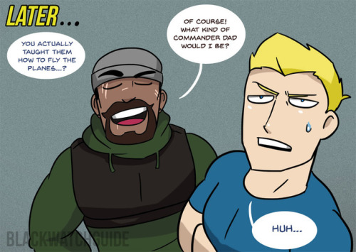 blackwatchguide: Love you, Lesser-Dad!! <3 [Read More!] - [Support on Patreon!] 