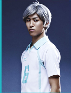 hajimeiwaizumi:  the new cast members for haikyuu!! stage play! AKISAWA KENTARO as