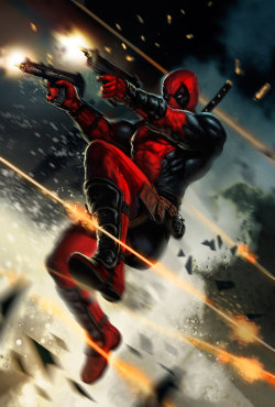 super-hero-center:  Deadpool by dleoblack