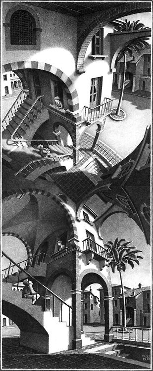 Porn photo ❥ M. C. Escher ❥ http://www.mcescher.com/