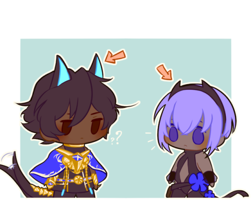 Cat ears servant.How about a little sister instead of brothers, Arjuna?