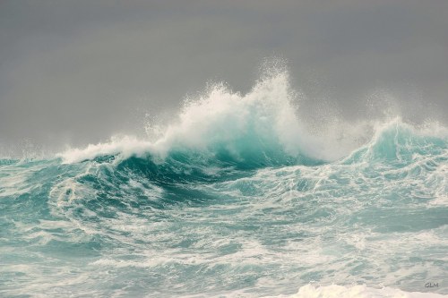 © Gilbert Le Moigne ~ Vague Ouessantine        (Bretagne)