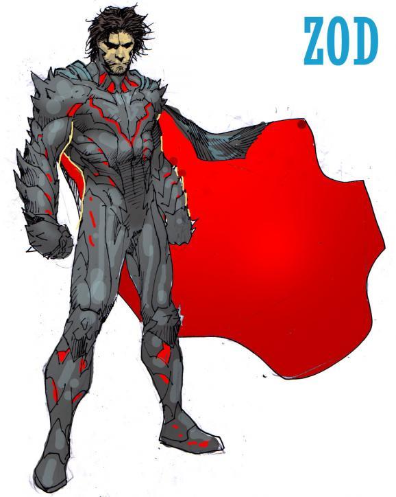 CHARACTER MODEL — Zod by Kenneth Rocafort