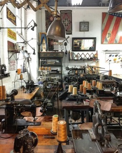 oldfarmhouse:  Old sewing factory (I thought this was wonderful!)   Photocredit:patrickdenanddelve