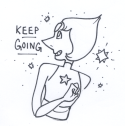 fatalcookies:  The last of our Positivity Pearls for the hour, the original terrifying renegade herself–Pearl. &lt;3 