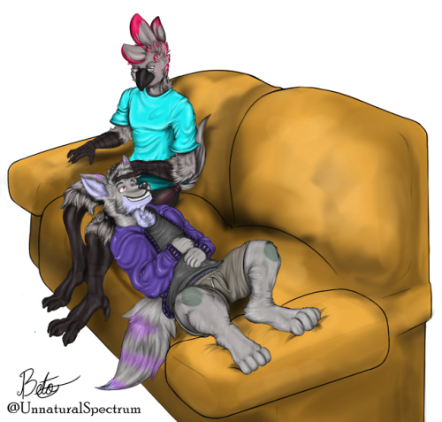 unnaturalspectrum:A commission I finished a while ago. It’s not my best work, but I’m improving.