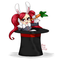 Bnha-Bitch:i Luv Her, She Reminds Me Of A Magicians Rabbit Lol