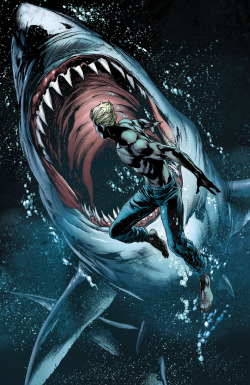 marvel-dc-art:  Aquaman v7 #0 - “Underwater”