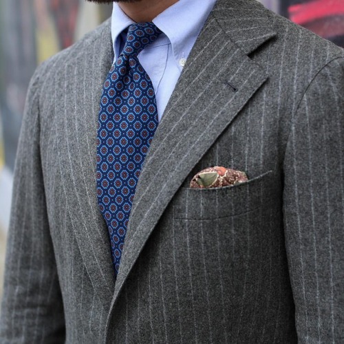 perfettobenedetto - Another new madder silk tie. #shibumi (at...