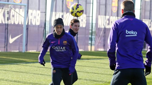 fzneymar:09.01.2015 Training SessionPhoto by MIGUEL RUIZ-FCB