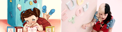 laughingthroughtears:  The Cry Baby storybook illustrations // The Cry Baby music