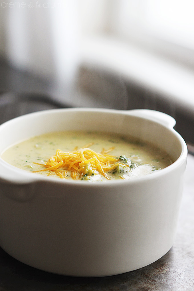 do-not-touch-my-food:  Cheddar Broccoli Soup 