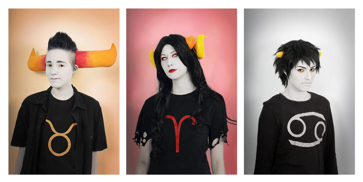 lirlys:  lirlys:    Feferi // Eridan // Gamzee // Equius // Vriska // Terezi // Kanaya
