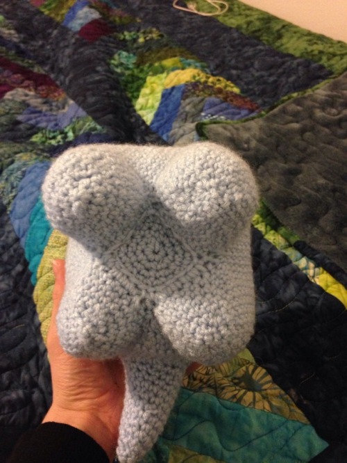 crochetbabe:Elephant making