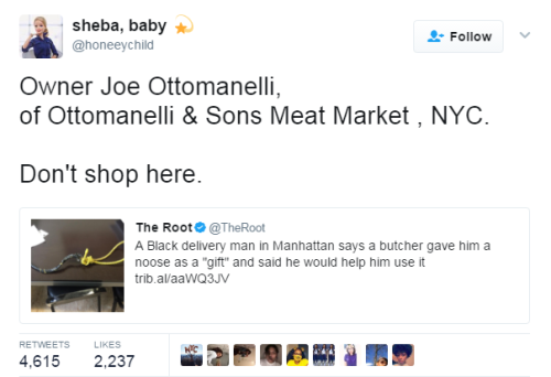 drankinwatahmelin:  destinyrush:SPREAD THIS LIKE WILDFIRE Ottamanelli & Sons Meat Market285 Bleecker St, New York, NY 10014(212) 675-4217