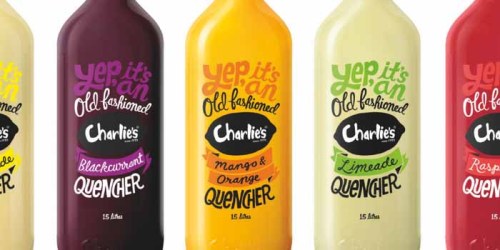 My good pal, Chris Piascik, redesigned the packaging for Charlie&rsquo;s Quenchers. I love it so