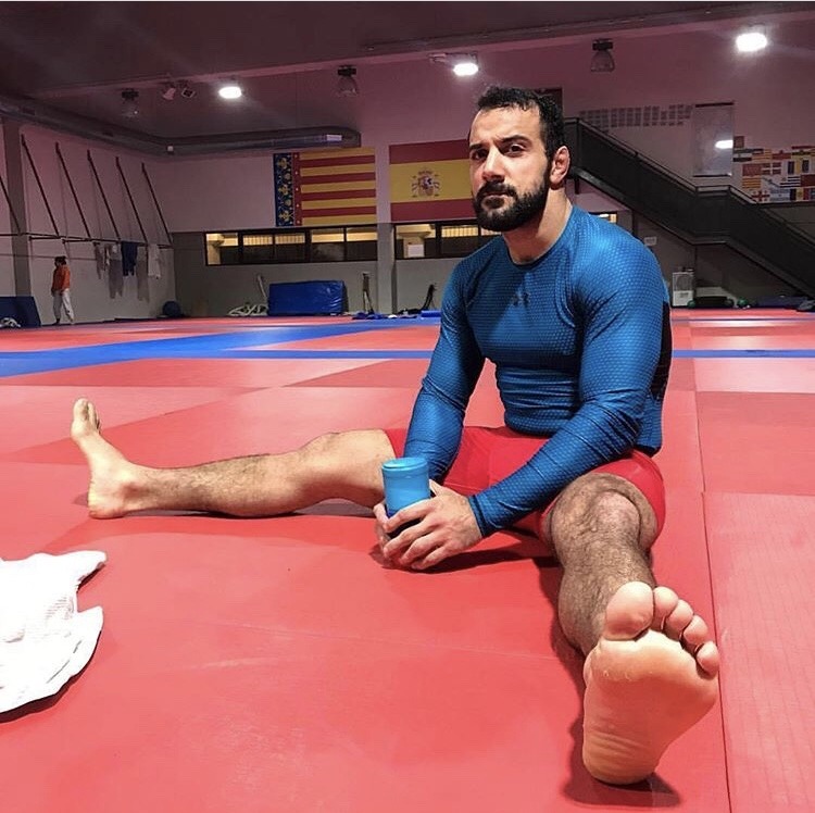 Bound guys feet