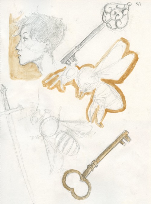 Art Update (10 Sketchbook Pages)