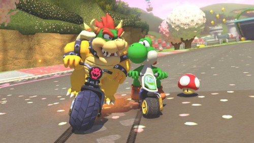 A second batch of Yoshi and Bowser pics from Mario Kart 8 Deluxe. (Yes we already know that these tw