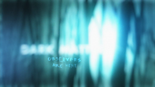 vampyricangelx:  Ok, call me blind or whatever but I’ve been re-watching the first season of Fringe and I swear I’ve never noticed this in the intro theme before. I’m not sure if this is in all of the intros or just for season one but I just thought