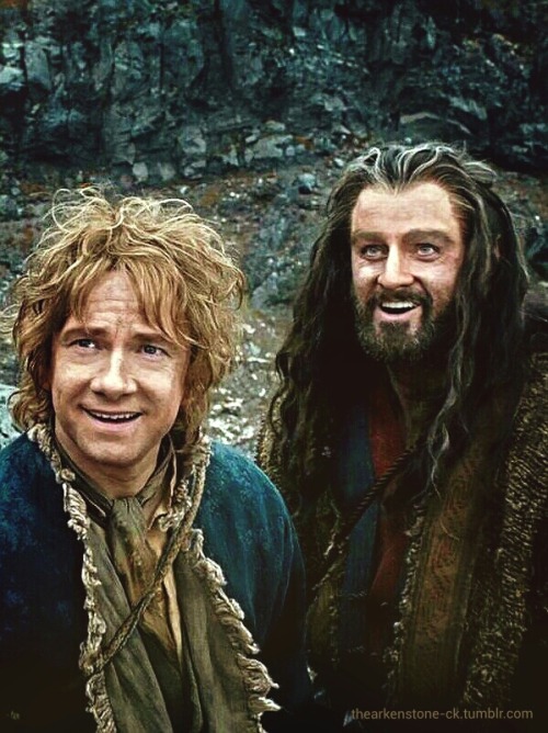 thearkenstone-ck: Thorin &amp; Bilbo