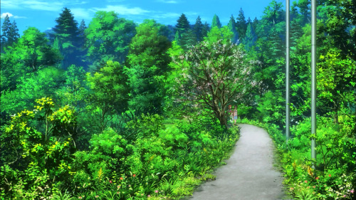 Some backgrounds from Non non Biyori: Repeat. The second season wasn’t a let down at all. If anythin