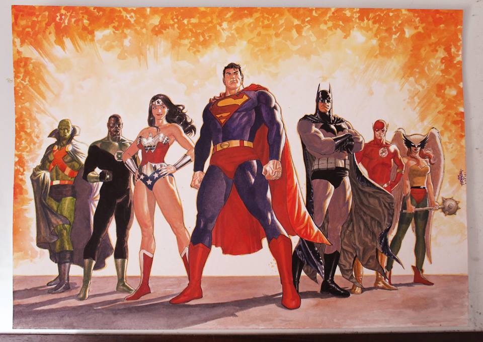 hellyeahsupermanandwonderwoman:  Justice League Commission done by the awesome 