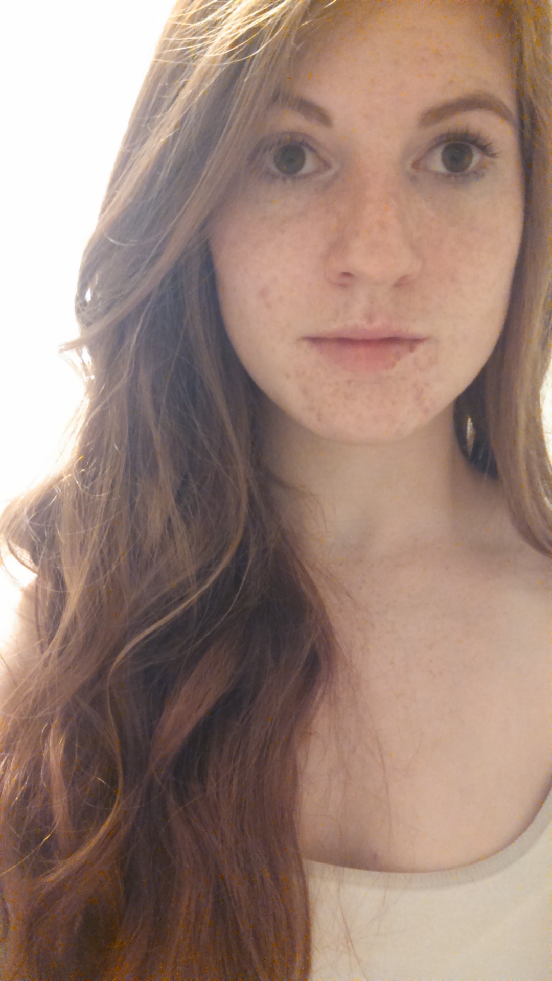 just-redhair:  We don’t need make up and filters we are beautiful the way we are.