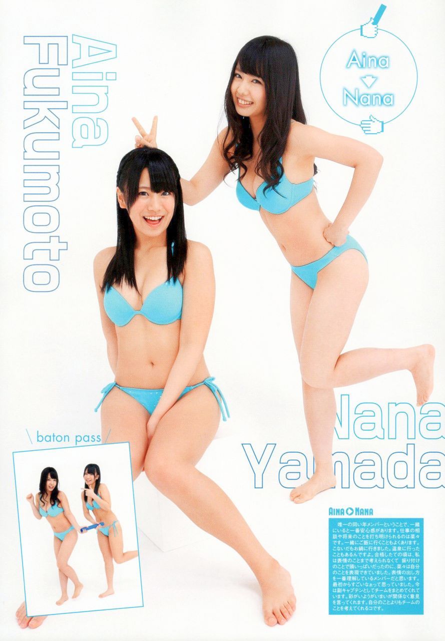 team4-ever:  NMB48 “HAND TO HAND FOR THE TOP”　＠ B.L.T. PLUS（2013 Vol.06）