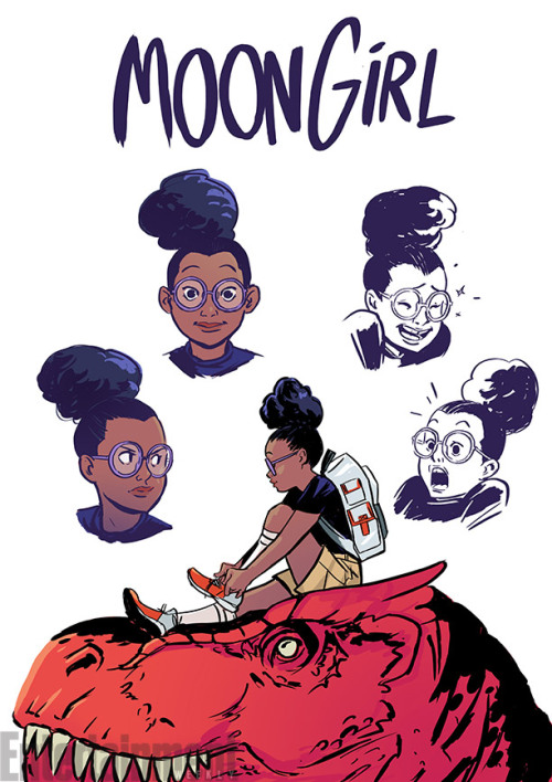 ohgodhesloose:nefepants:entertainmentweekly:Meet Marvel’s newest female superhero in Moon Girl