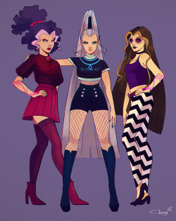 cherryviolets:bitchin’ witches