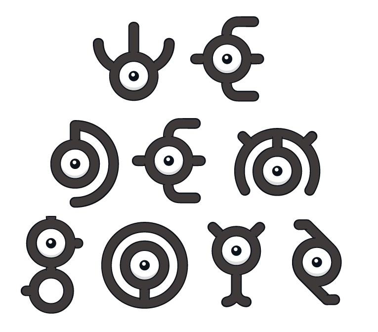 Pokémon by Review: #201: Unown