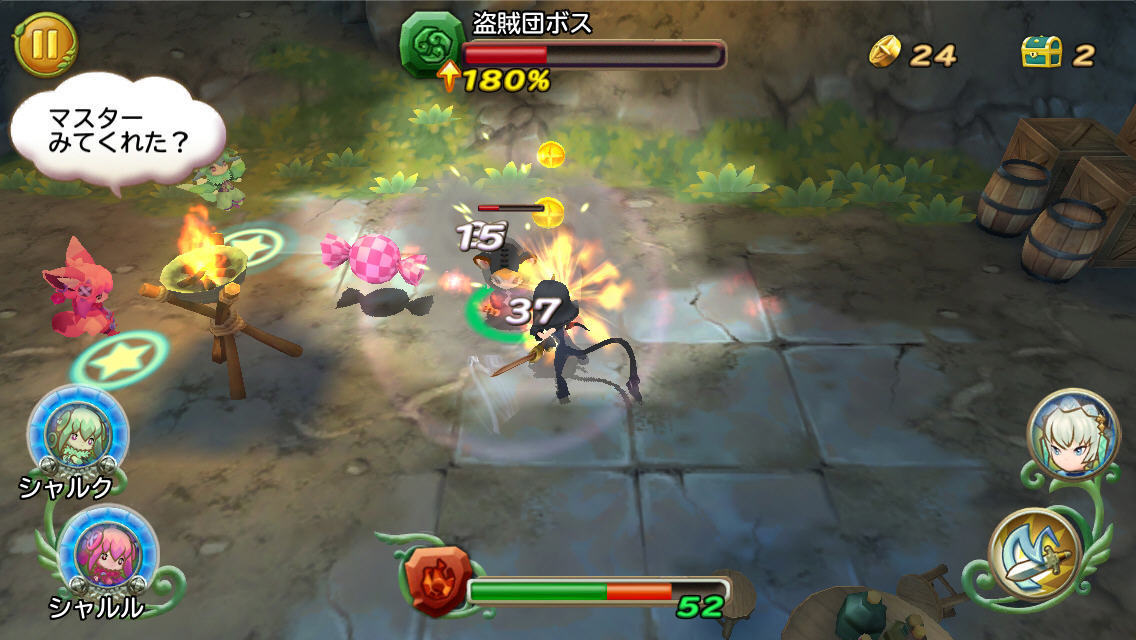 Rise of Mana - Mobile RPG for iOS by Square Enix I can see save cactus and Niccolo