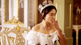 loveofromance:Queen Victoria in every episode: 2x01 → A Soldier’s DaughterI want my daughter to be f