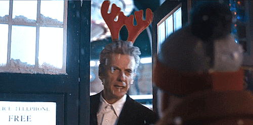 faithful-viewer:  Take those things off. No, I shan’t, it’s Christmas!