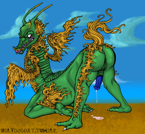 Kaiju Dodongo from Ultraman (1966). Lord help me I&rsquo;ll never be able to draw butts lik