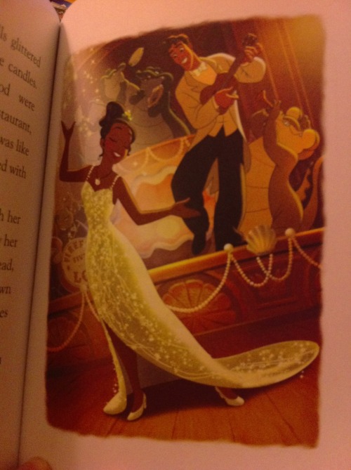 danareadsbooks: Naveen gasped when Tiana walked into the restaurant. He was on the stage, playing wi