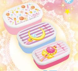 shopping-and-shit:  Sailor Moon Stackable Bento Box Set   ภ USD (preorder)