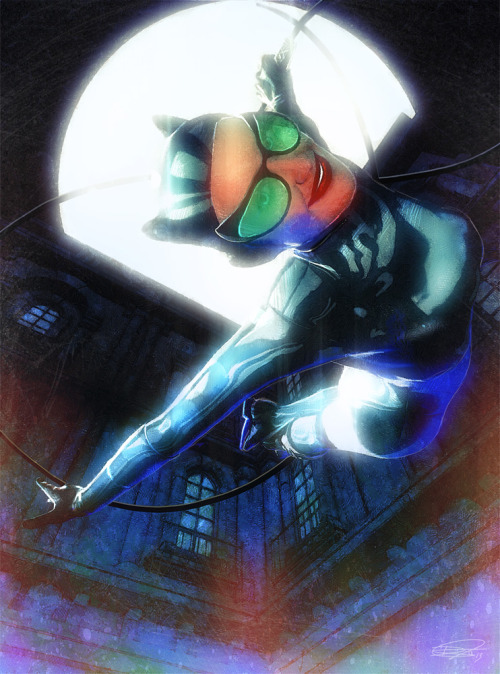 xombiedirge:Catwoman by Daniel Scott Gabriel Murray / Website