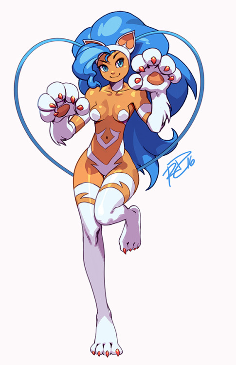 robscorner:  Break doodle of Felicia a few days ago. Sorry I’ve been so out of it here, folks. Game dev has me by the balls.   meow~ <3 <3 <3