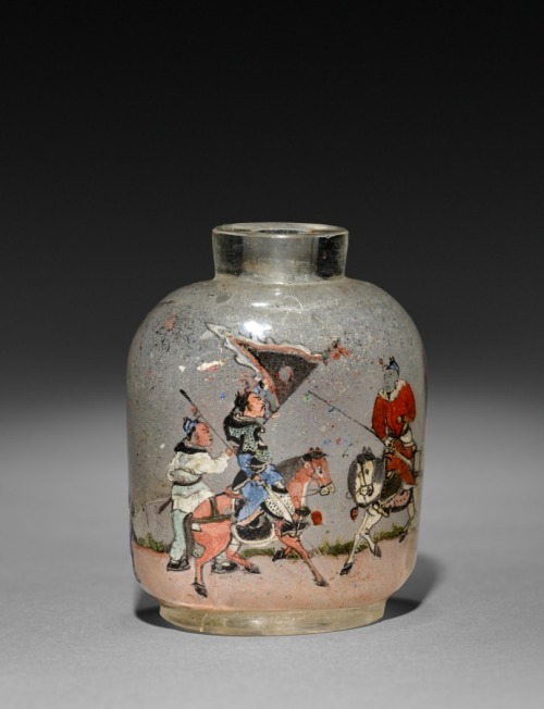 Snuff Bottle with Stopper, 1800s, Cleveland Museum of Art: Chinese ArtSize: with cover: 9.3 cm (3 11