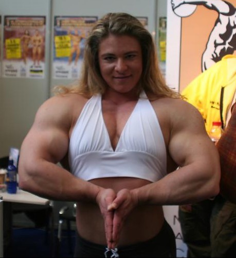 zimbo4444:  ..Conny Brandt..so beautifully massive! ..stats: 5′ 6″ and 210 lbs. ..best