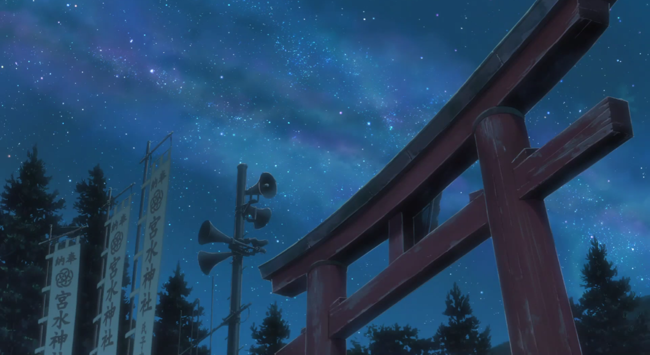 Here are 100x 15360 x 8640 anime wallpapers taken directly from the HDR  blu-ray of the movies Your Name and The Garden of Words. I have  filtered, color corrected, and upscaled them