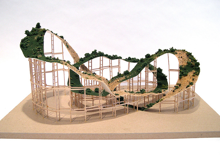 artruby:  Carin Mincemoyer, Landscape Roller Coasters (2007).  